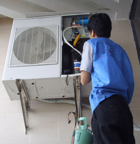 万柏林空调开机无反应维修